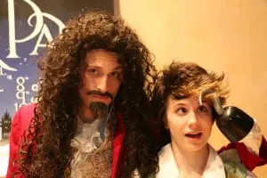Alexander Ullian as Captain Hook and Rhiannon Parsaca as Peter Pan (photo provided)