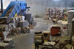 The ReCommunity Recycling plant covers 56,000 square feet (Photo by M. Turton) 
