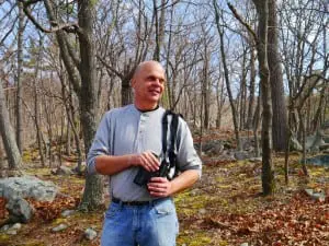 Eric Lind of the Constitution Marsh Center & Sanctuary (photo by J. Simms) 