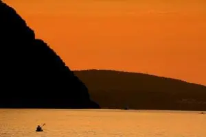 Sunset at Cold Spring, by Ross Corsair