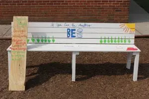 "The Buddy Bench" at Haldane 
