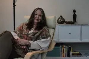 Therapist Jane Cathcart in her Cold Spring office. (Photo by A. Peltonen)