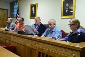 The Cold Spring Planning Board (Photo by M. Turton)