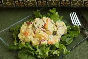 Dill pickle potato salad (Photo by M.A. Ebner) 