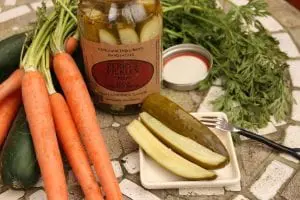 Find Perry's Pickles at the Cold Spring Farmers' Market. (Photo by M.A. Ebner)