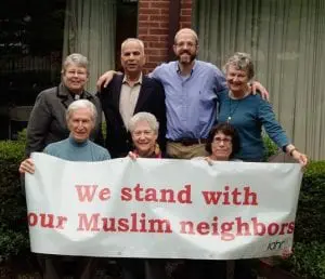 Interfaith council members prepare for the June 5 walk (photo provided)