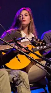 Saraâ
Labriolaâ
performingâ
in 2015 atâ
theâ
Djangoâ
Festivalâ
atâ
theâ
Paramountâ
Hudsonâ
Valley.â
(Photoâ
byâ
Mickeyâ
Deneher)