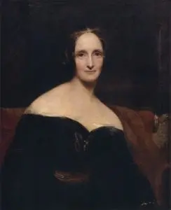 Mary Shelley in 1840-41, by Richard Rothwell 