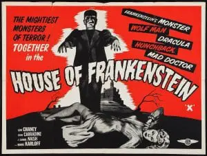 Frankenstein poster