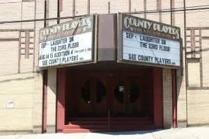 The Falls Theatre used to be a music hall, movie theater and home to a flea market. (Photo by A. Rooney)  