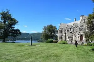 St. Basil Academy was once the estate of Jacob Ruppert, owner of the New York Yankees. (Photo by M. Turton) 