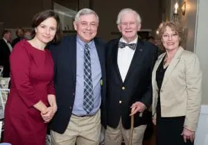 PHM Executive Director Mindy Krazmien, Board Chair Preston Pittman, Hicks and Palefsky. (Photo provided)