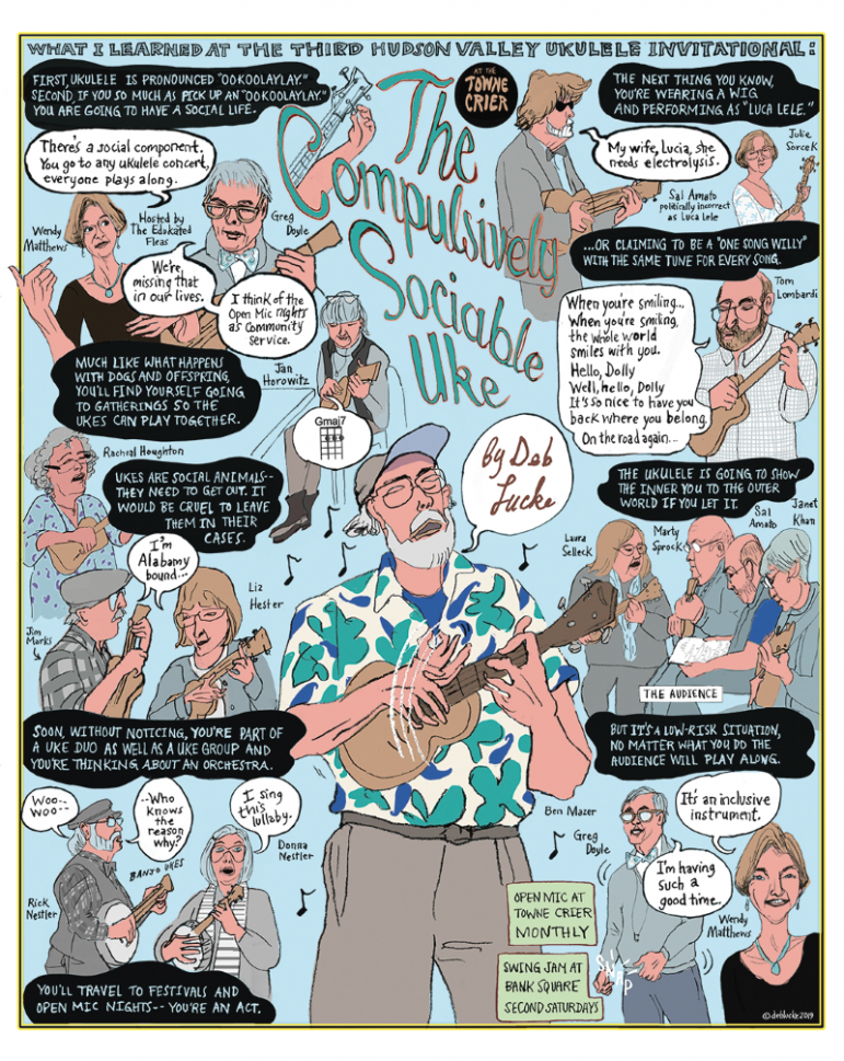 Compulsively Sociable Uke by Deb Lucke
