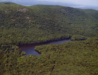 A view of Lake Valhalla