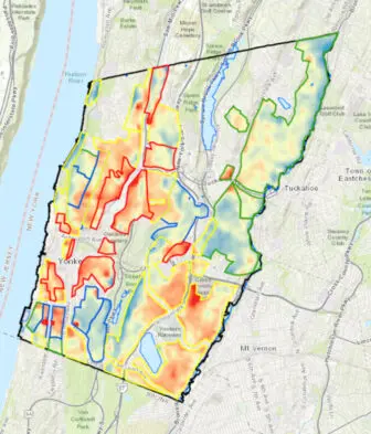 redlined heat map