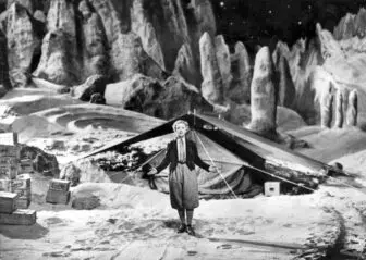 woman in the moon