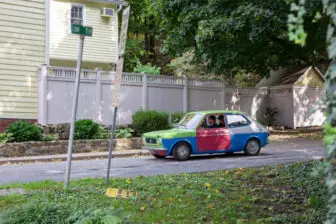 Cristian Chironi drove passengers around Cold Spring on Oct. 16.