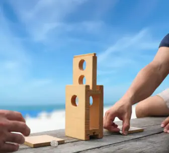 A version of the game called “Cricket on Dock”