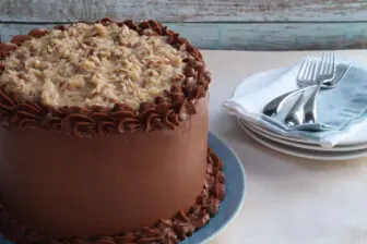 German chocolate cake