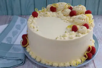 Lemon Raspberry cake