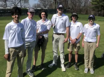 The Beacon boys' golf team