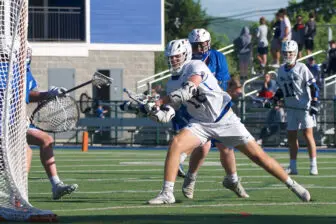 Sophomore Evan Giachinta scored three times on Wednesday.