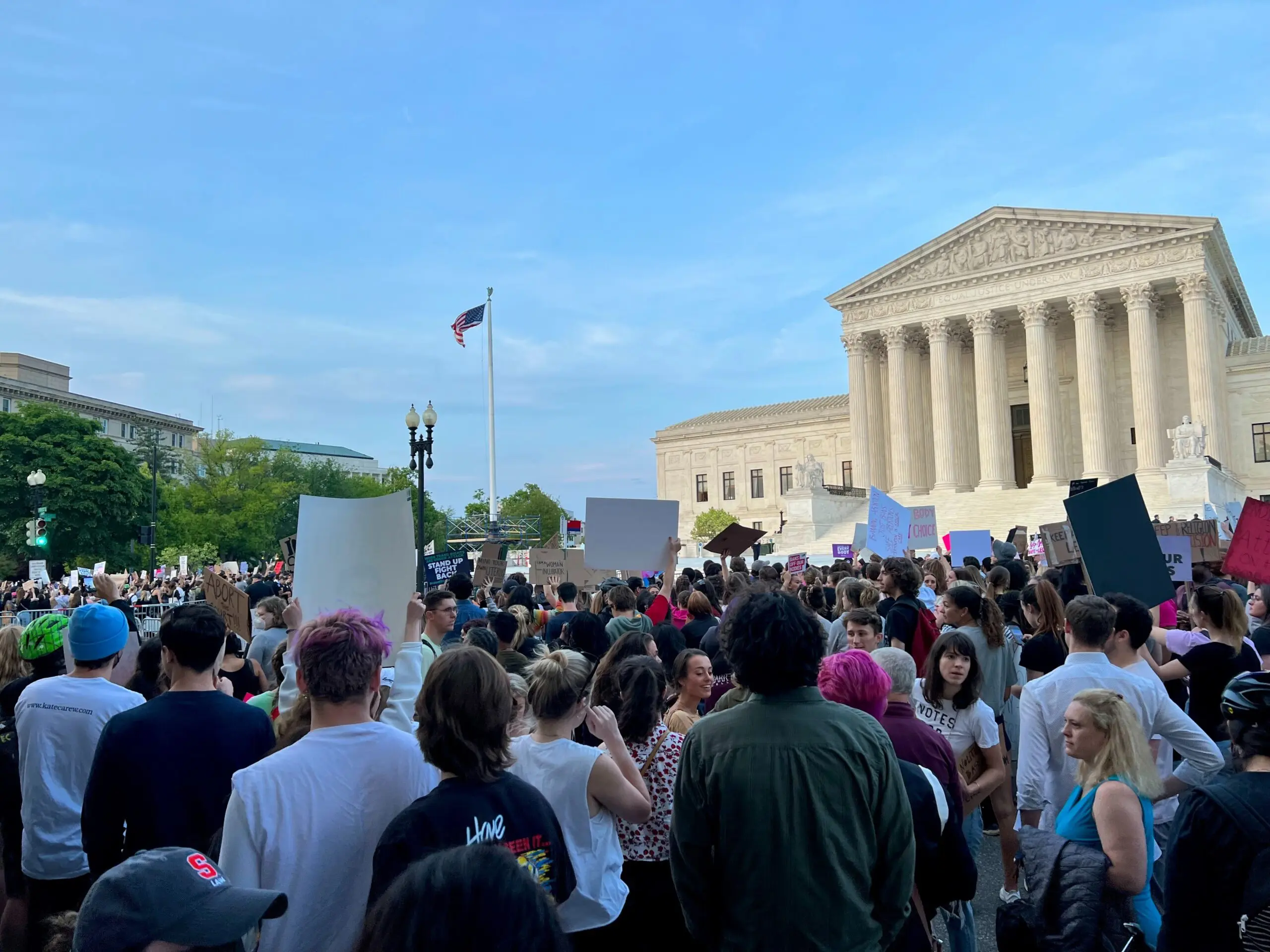 abortion protest Supreme Court