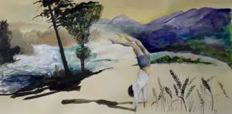 “Pioneer,” a painting by Karen E. Gersch