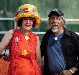 Princess Wow aka Mindy Fradkin & Roland Moussa_photo Jim Metzger 2018