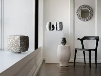 Artwork by William Coggin on display at Studio Tashtego (above and below)