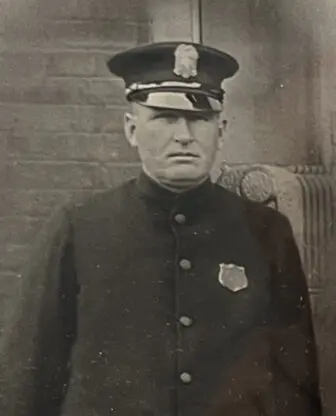 Officer Charles Lucy in 1921