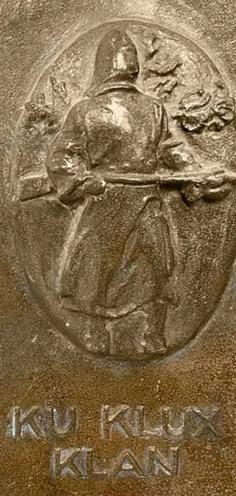 The commission recommended this engraving be removed from Bartlett Hall at West Point.
