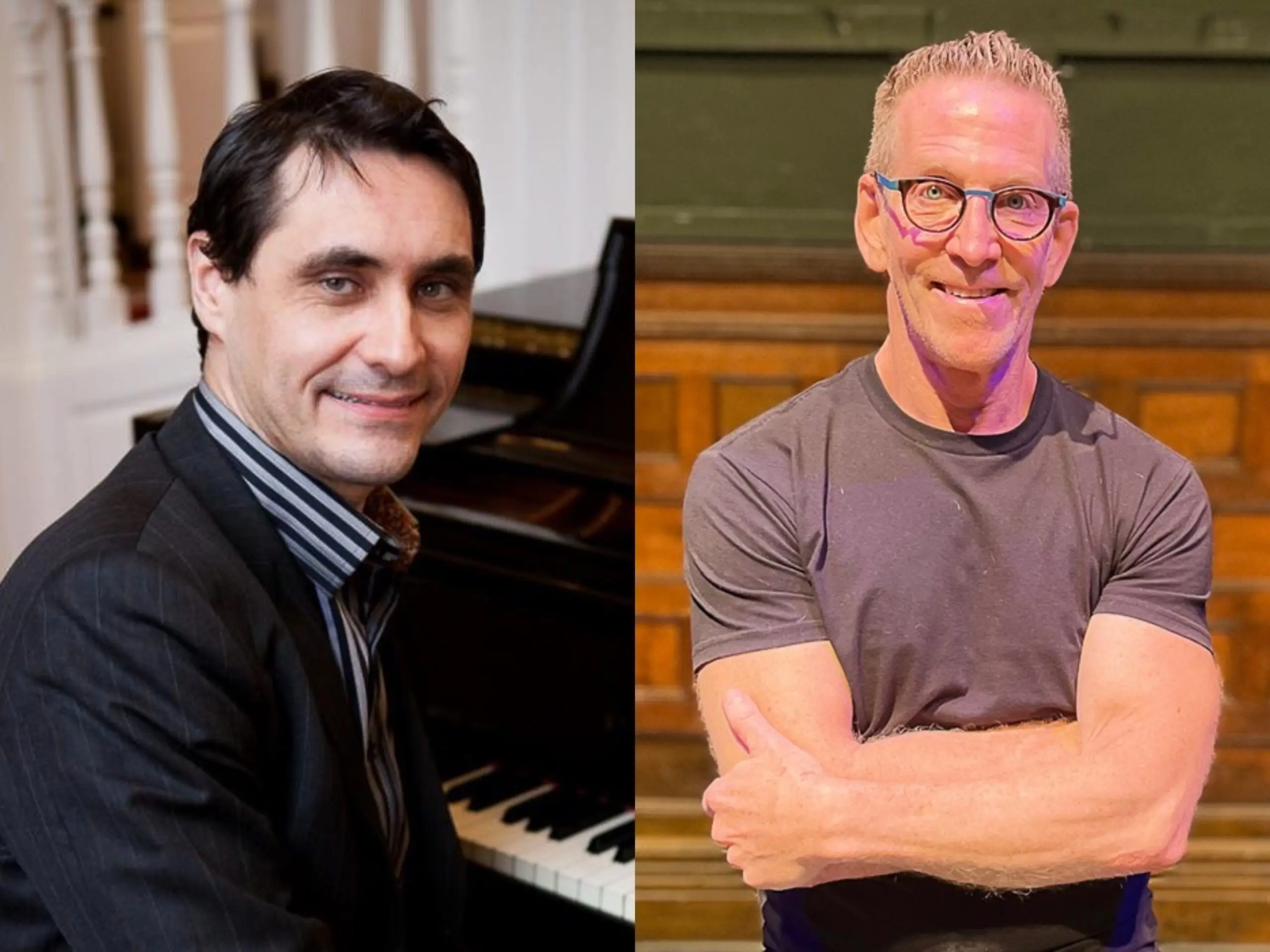 From left: David Shenton, Jim Semmelman