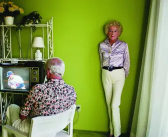 “My Mother Posing for Me,” from Larry Sultan's 1984 book, Pictures From Home
