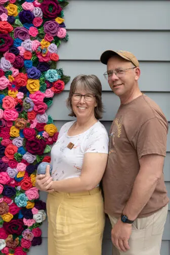 Sue Costigan with her husband, Tom(File photo by Amy Kubik)