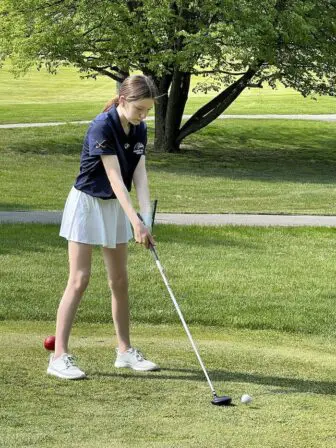 The Beacon girls' golf team finished its season Wednesday with a win over Lourdes.