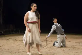Emily Ota appeared in 2015 in HVSF's production of "The Tempest"