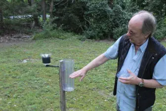 Jon Kiphart of Philipstown has been measuring rain and snow levels since 2008.