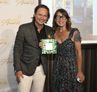 Alethea Hohenberger, who owns Love Letter in Cold Spring, was named the best newcomer at The Best of Intima Awards held July 30 in New York City.Photo provided