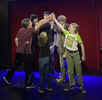 A children's performance at the Comedy Playground in Los AngelesPhotos provided