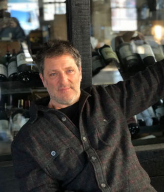 Mark Mancinelli owns Blacksmith Wines on Main Street in Nelsonville.