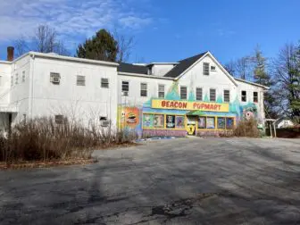 This building will be demolished if the 45 Beekman St. project is approved. Photo by J. Simms