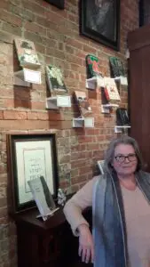 Celia Reissig at Stanza Books in Beacon