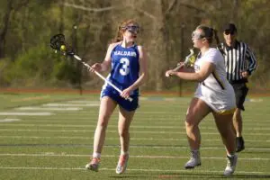 Ellen O'Hara, shown in a game against Mahopac last year, is among the players returning for Haldane.File photo by 
Skip Pearlman