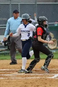 Katherine Ruffy scores for Beacon on April 19 against Port Jervis