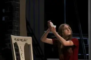 Charlotte Bowen during rehearsal Photo by Kekoa Baysa