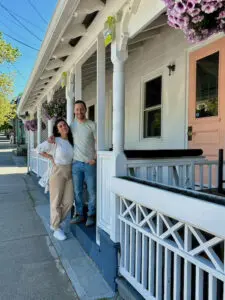 Jessika Martinez and Ramiro Prolo have taken over the former Hudson Hil’s building. Photo by M. Ferris