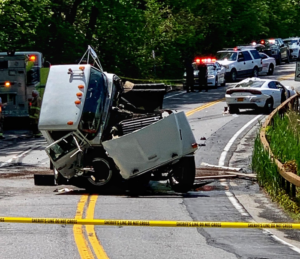 Marc Manzoeillo, a Philipstown landscaper, was seriously injured in 2021 when he collided with a speeding sheriff's deputy. PCSO
