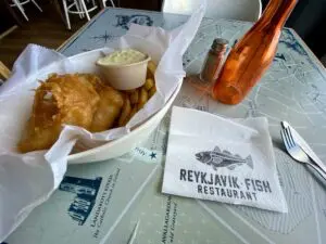 Cod fish 'n' chips
