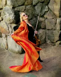 Violinist Daisy Jopling